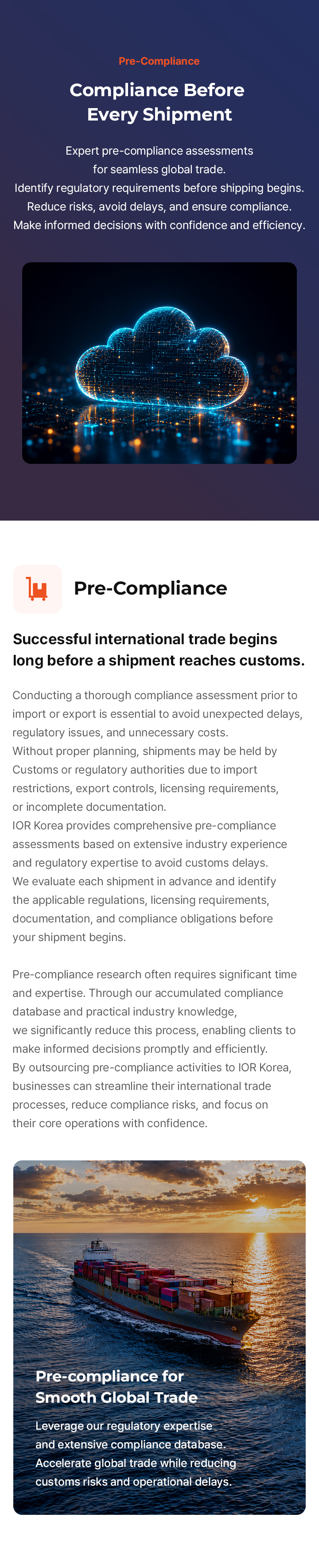 pre-compliance